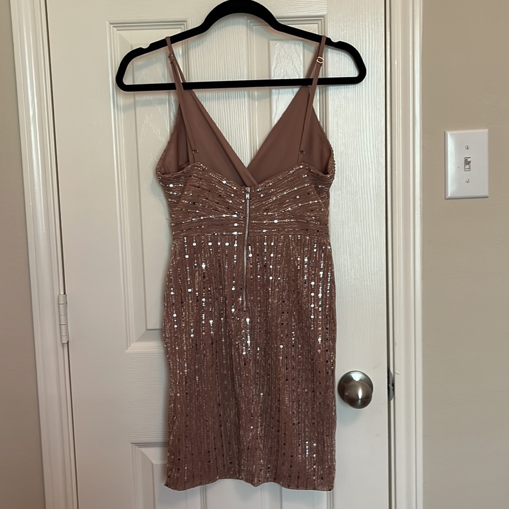 Endless Blu Sparkly Dress - Picture 3 of 8